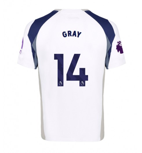 Moške Nogometnih dresov Tottenham Hotspur Archie Gray #14 Domači 2025-26 Kratki rokavi Moške Nogometnih dresov Tottenham Hotspur Archie Gray #14 Domači 2025-26 Kratki rokavi